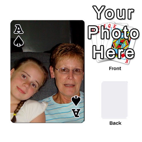 Ace Card Deck By Pamela Yelverton Front - SpadeA