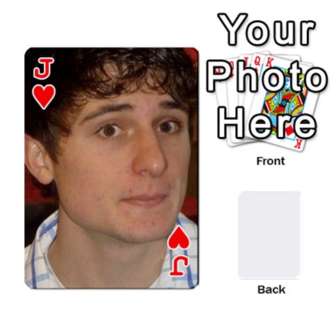 Jack Card Deck By Pamela Yelverton Front - HeartJ
