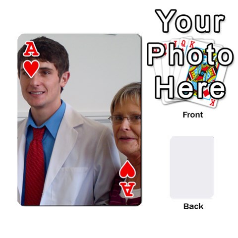 Ace Card Deck By Pamela Yelverton Front - HeartA