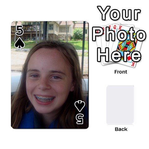 Card Deck By Pamela Yelverton Front - Spade5