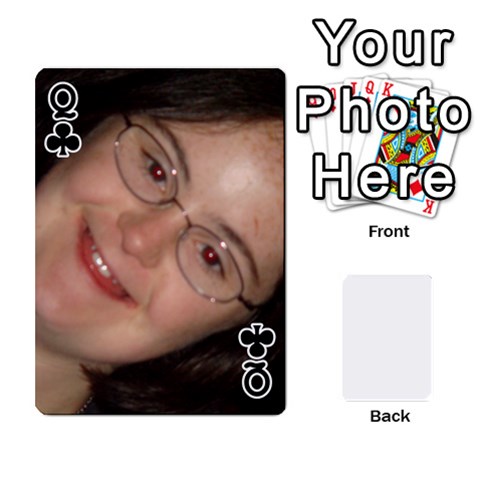 Queen Card Deck By Pamela Yelverton Front - ClubQ