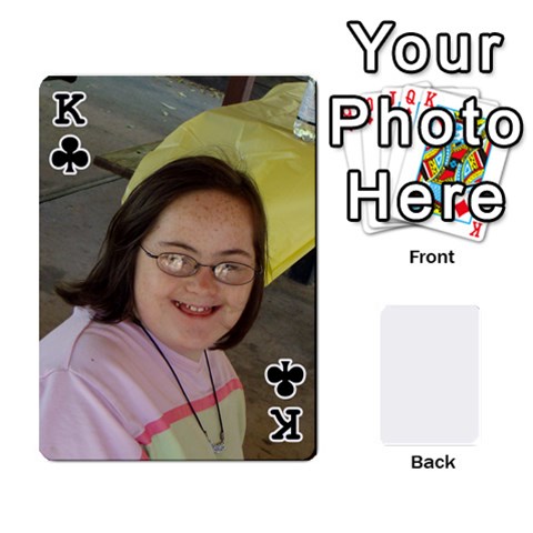 King Card Deck By Pamela Yelverton Front - ClubK