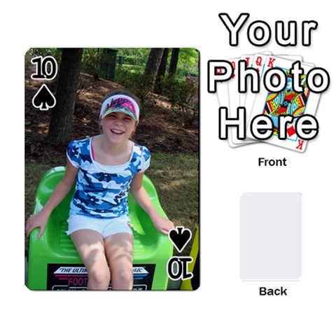Card Deck By Pamela Yelverton Front - Spade10
