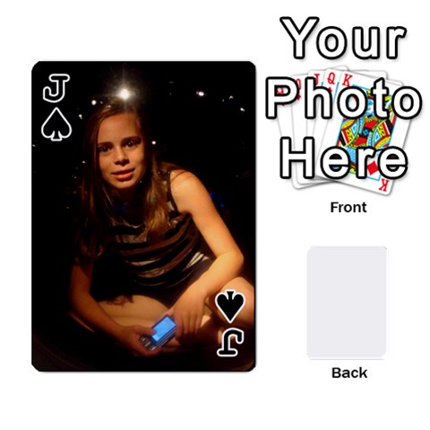 Jack Card Deck By Pamela Yelverton Front - SpadeJ