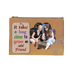 Old Friend Large Cosmetic Bag - Cosmetic Bag (Large)