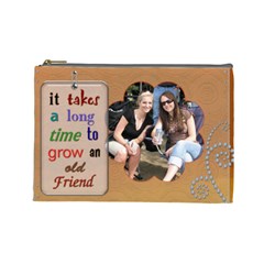 Old Friend Large Cosmetic Bag - Cosmetic Bag (Large)