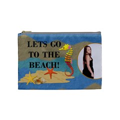 Beach Medium Cosmetic Bag (7 styles) - Cosmetic Bag (Medium)