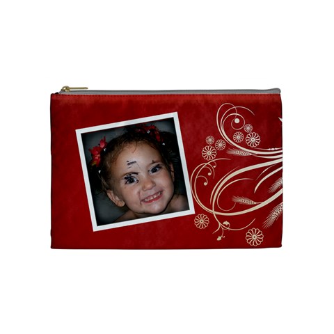 Medium Makeup Bag By Amanda Bunn Front