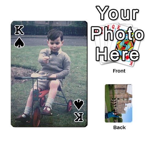 King Family Cards By Smd Front - SpadeK