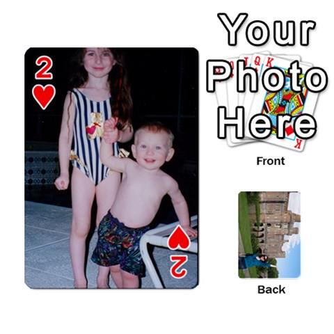 Family Cards By Smd Front - Heart2