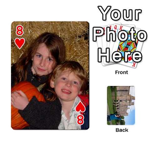 Family Cards By Smd Front - Heart8