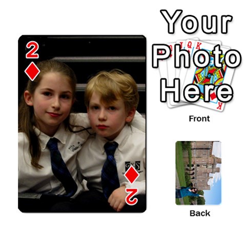 Family Cards By Smd Front - Diamond2