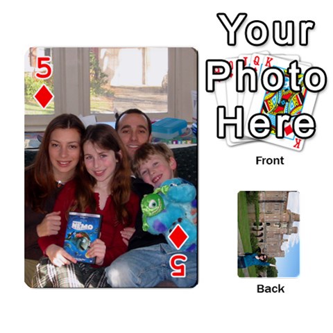 Family Cards By Smd Front - Diamond5