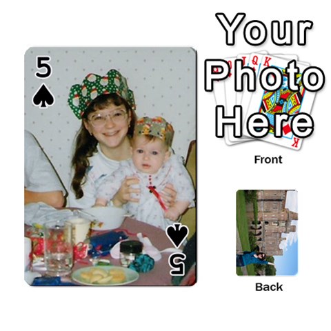 Family Cards By Smd Front - Spade5