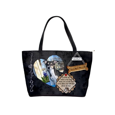 Dog Handbag By Lil Front