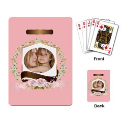 pink Playing card - Playing Cards Single Design (Rectangle)