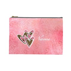 Love cosmetic case- Large- template - Cosmetic Bag (Large)