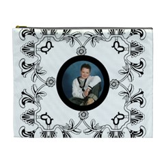 Bold Black & white extra large cosmetic case (7 styles) - Cosmetic Bag (XL) Bold Black & white extra large cosmetic case (7 styles) - Cosmetic Bag (XL)