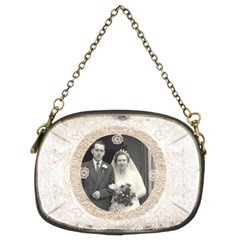 Art nouveau antique lace chain bag - Chain Purse (Two Sides) Art nouveau antique lace chain bag - Chain Purse (Two Sides)