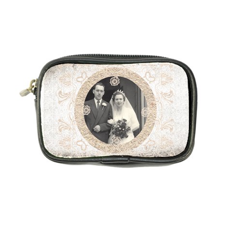 Art Nouveau Antique Lace Coin Purse By Catvinnat Front