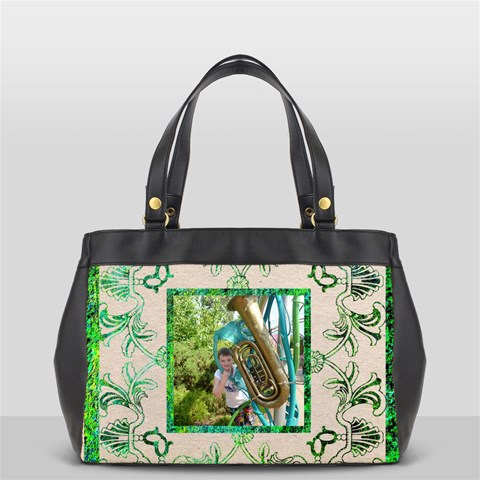 Art Nouveau Greensleves Oversized Office Bag By Catvinnat Front