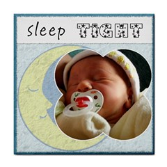  Sleep Tight  Boy Coaster - Tile Coaster