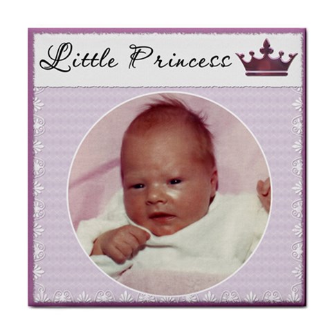  little Princess  Girl Coaster By Lil Front