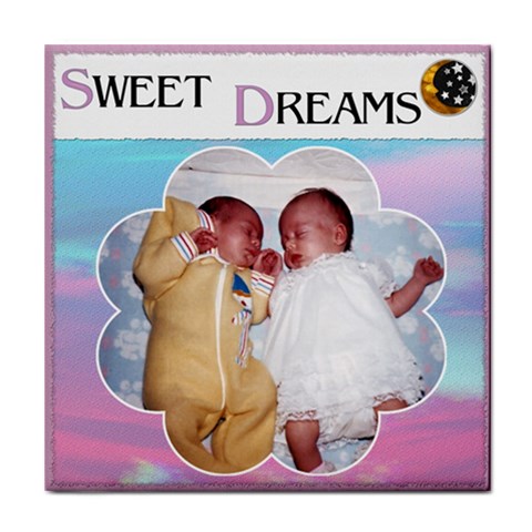  sweet Dreams  Girl Coaster By Lil Front