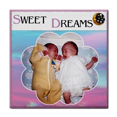  Sweet Dreams  Girl Coaster - Tile Coaster