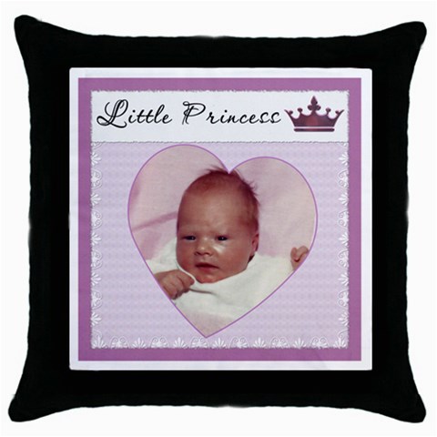 Little Princess Pillow By Lil Front