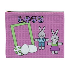 Some rabbit love you - Cosmetic Bag (XL)  