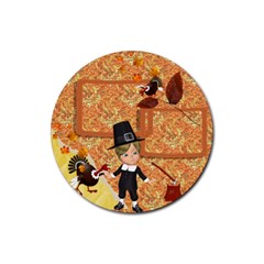 Thanksgiving 9 - Rubber Coaster (Round) Thanksgiving 9 - Rubber Coaster (Round)