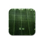 Football Coaster11 - Rubber Square Coaster (4 pack)