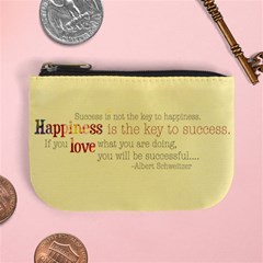 Mini Coin Purse-Happiness word art Mini Coin Purse-Happiness word art