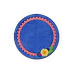 Coaster-Flowers - Rubber Coaster (Round)