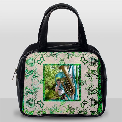 Art Nouveau Eden Classic Handbag By Catvinnat Front