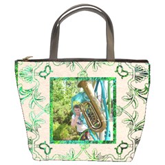 art nouveau eden bucket bag