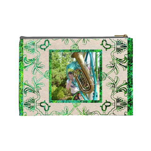 Art Nouveau Eden Large Cosmetic Bag By Catvinnat Back