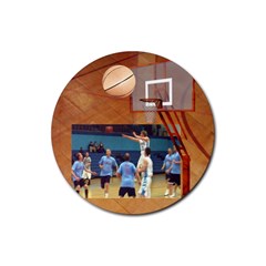 basketball 1 - Rubber Coaster (Round)