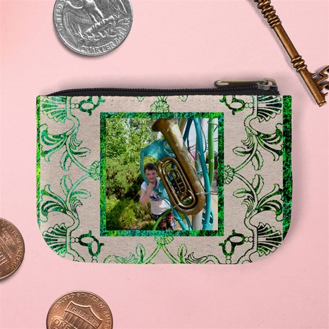 Art Nouveau Eden Mini Coin Purse By Catvinnat Back