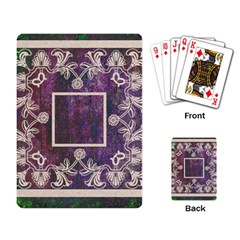 art nouveau purple lace playing cards - Playing Cards Single Design (Rectangle) art nouveau purple lace playing cards - Playing Cards Single Design (Rectangle)