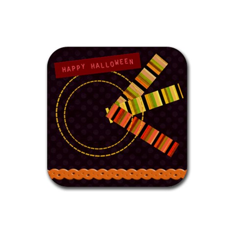 Halloween Coaster By Danielle Christiansen Front