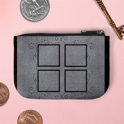 Multi Pic Mini Coin Purse By Catvinnat Back
