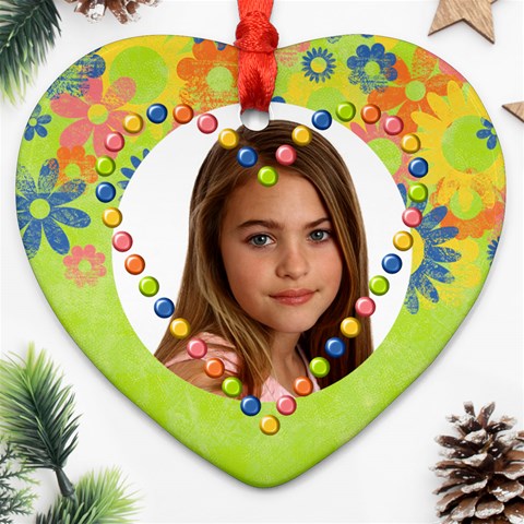 Heart Ornament Front