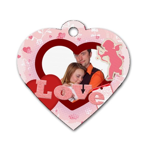 Love Tag By Wood Johnson Front