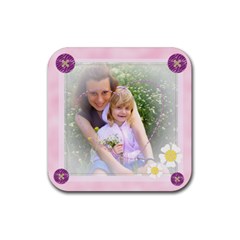 Kids of love - Rubber Coaster (Square) Kids of love - Rubber Coaster (Square)