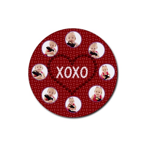 Valentine Coaster Template By Danielle Christiansen Front