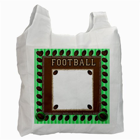 Football Bag By Danielle Christiansen Front