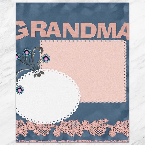 Grandma Canvas Template By Danielle Christiansen 15.75 x19.29  Canvas - 1