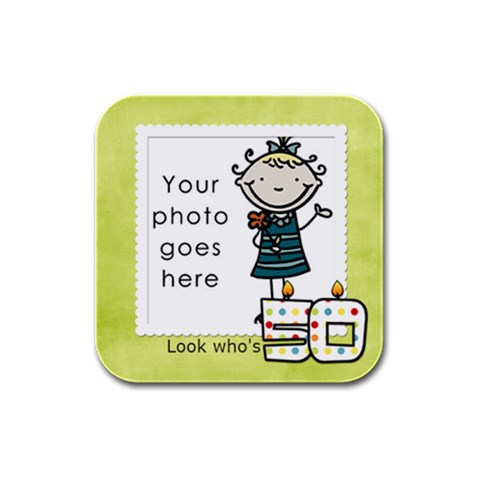 Look Who s 50 Coaster By Albums To Remember Front